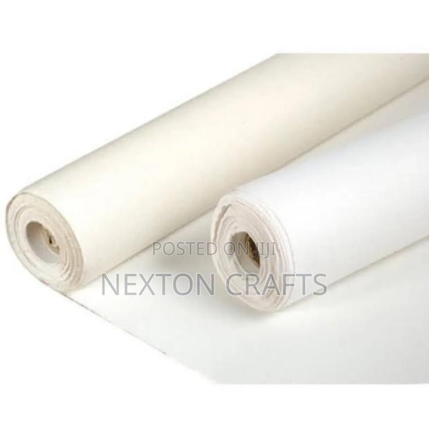 Primed Canvas Roll 1 Meter by 1 Meter