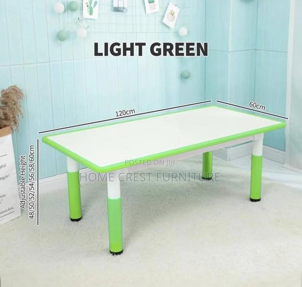 White Board Kindergarten Tables - main view