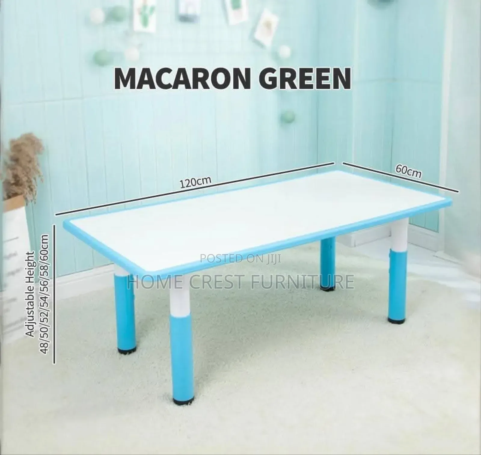 White Board Kindergarten Tables
