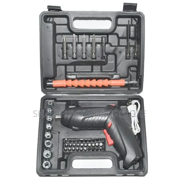 Fully Automatic Rechargeable Electric Screwdriver Set 48pcs