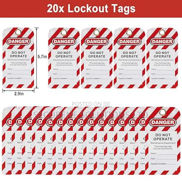 Lototo Kit Lockout Tag Out Kit Electrical - thumbnail 4