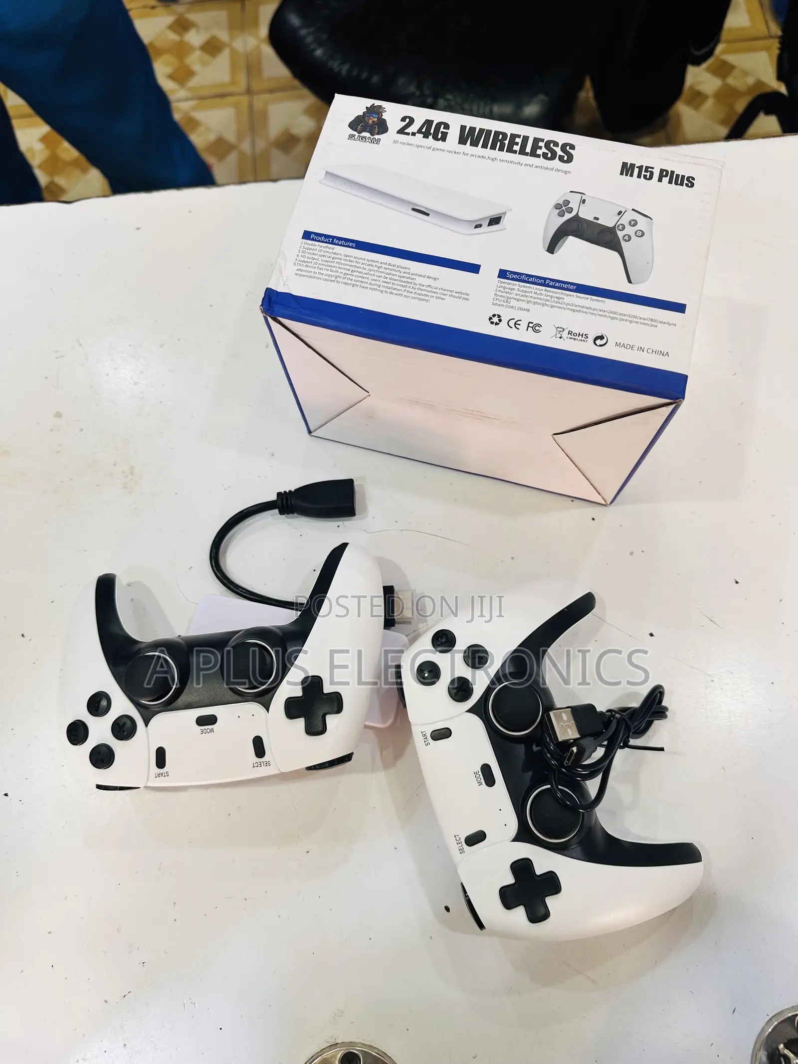 M15 Gamestick With 2 Wireless Pads