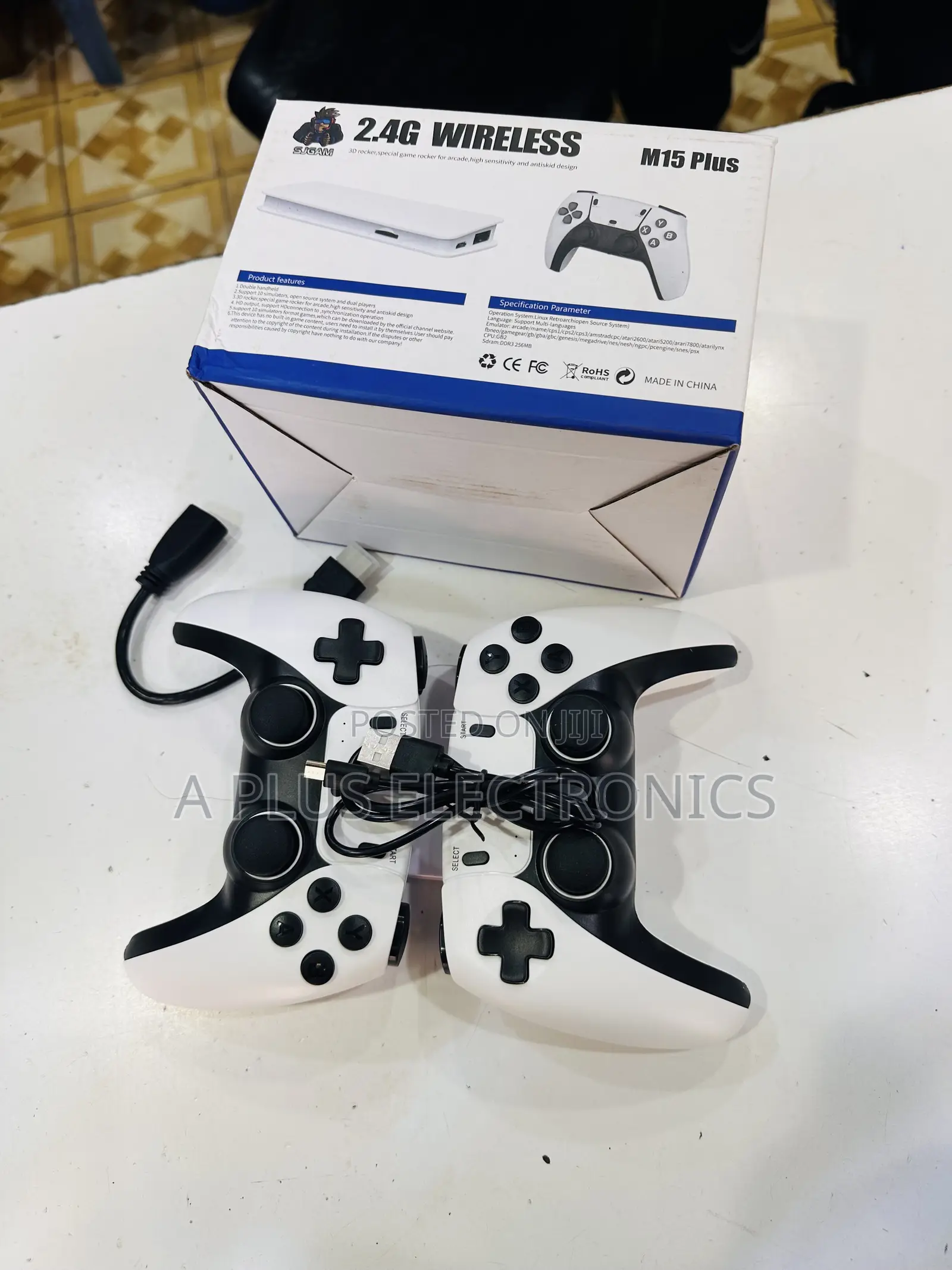 M15 Gamestick With Arcade + Ps1 Games