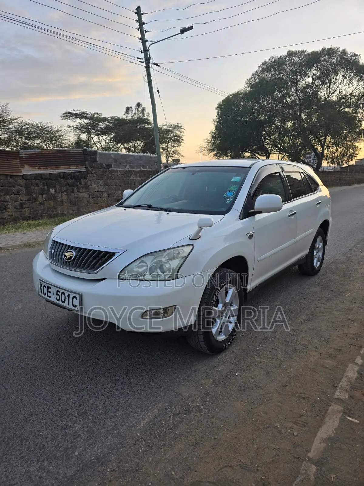 Toyota Harrier 2012 White