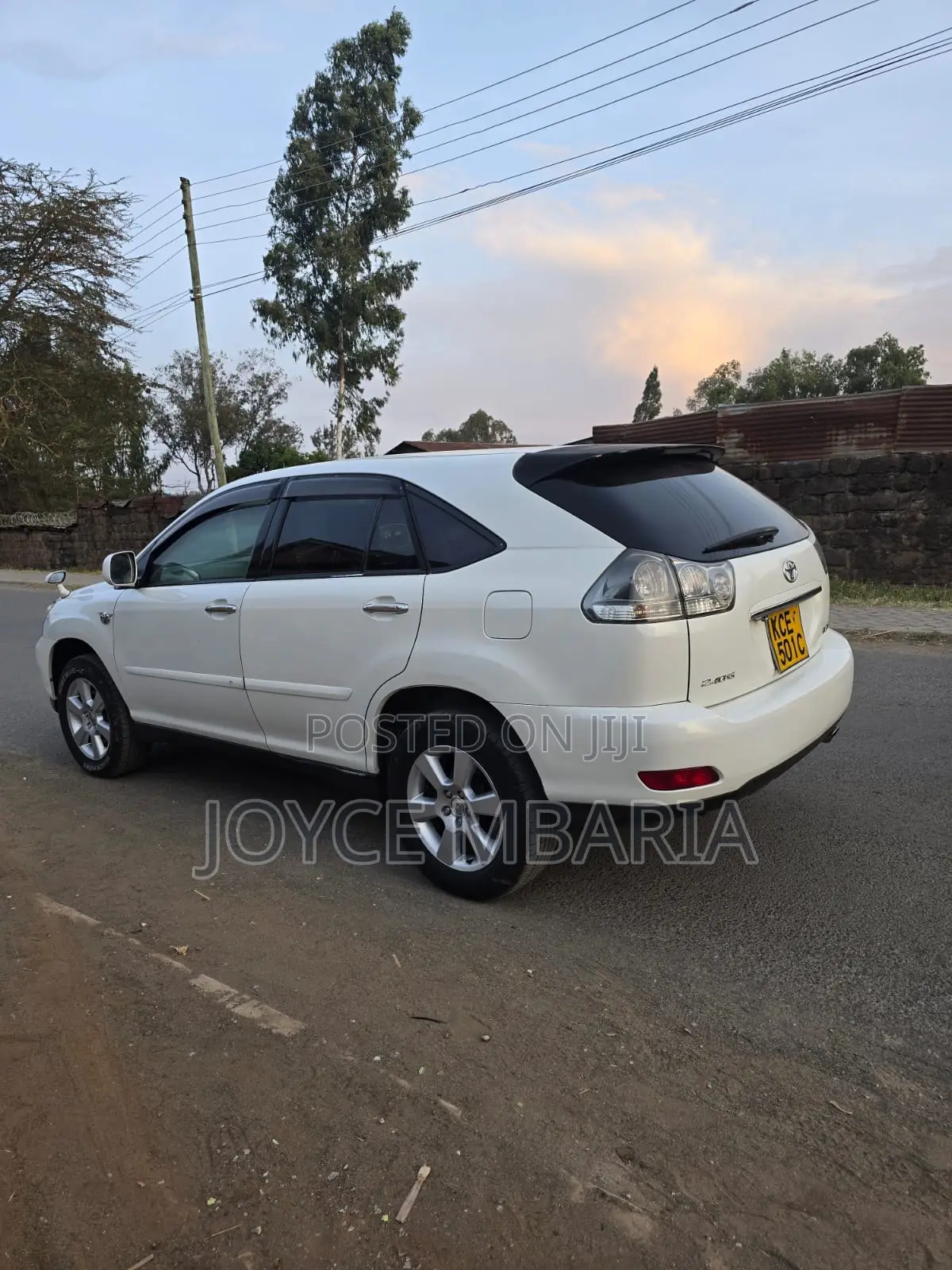 Toyota Harrier 2012 White
