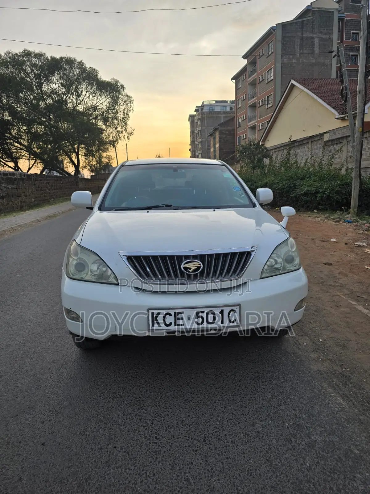 Toyota Harrier 2012 White