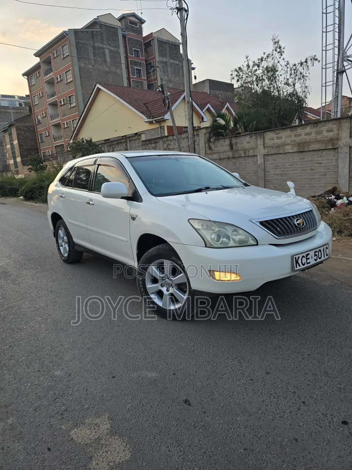 Toyota Harrier 2012 White