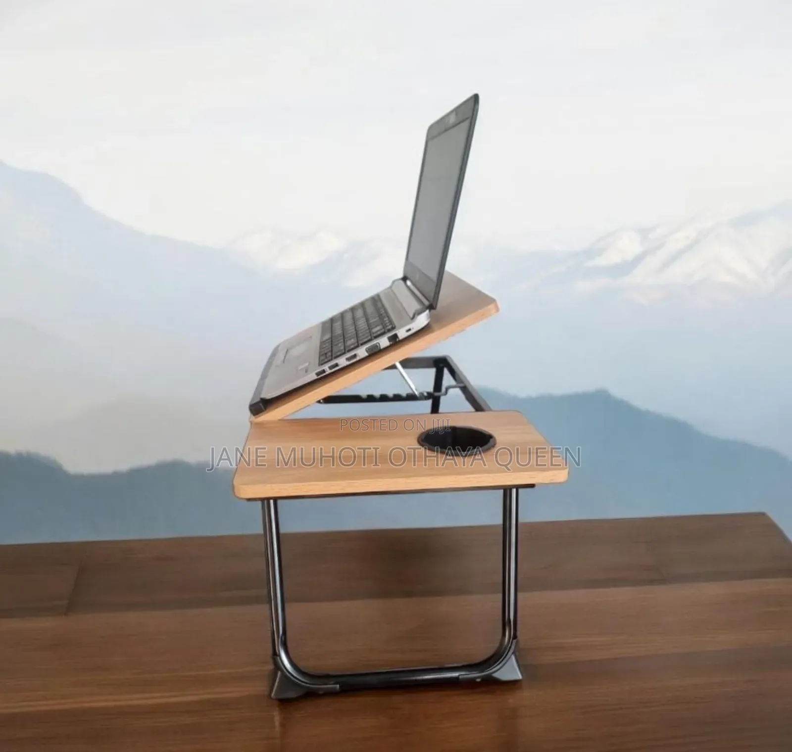 Adjustable Angle Foldable Study Table or Laptop