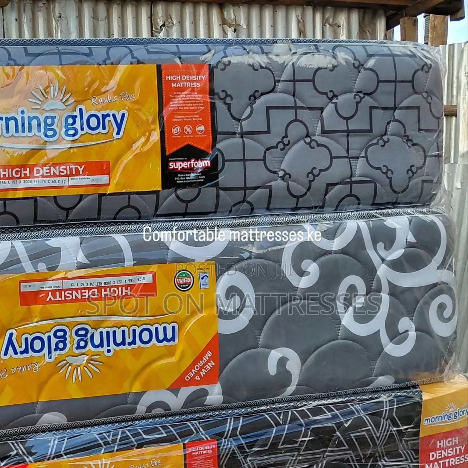 12% Off! Hurry! 5x6 10inch High Density Quilted Mattresses + Delivery!