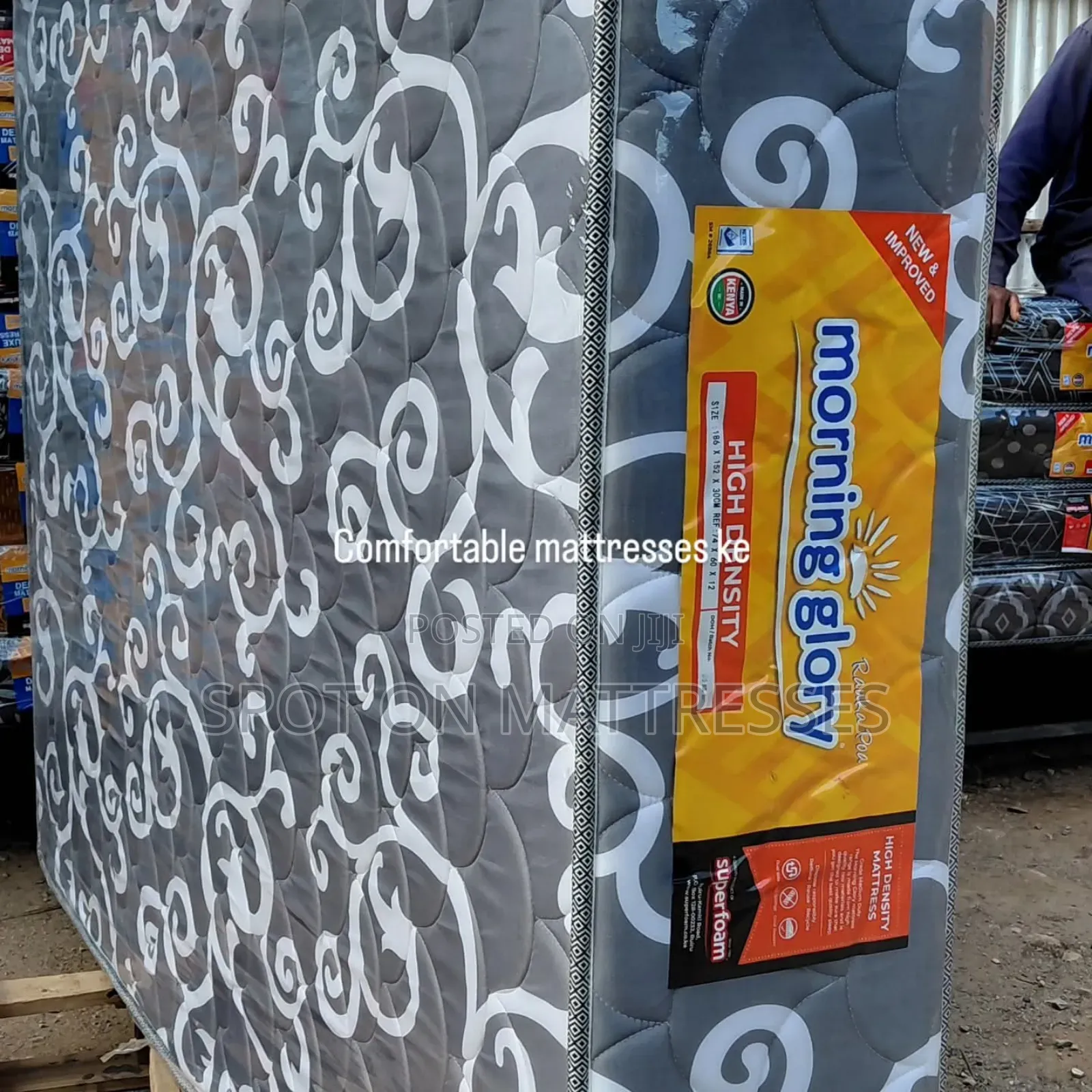 12% Off! Hurry! 5x6 10inch High Density Quilted Mattresses + Delivery!