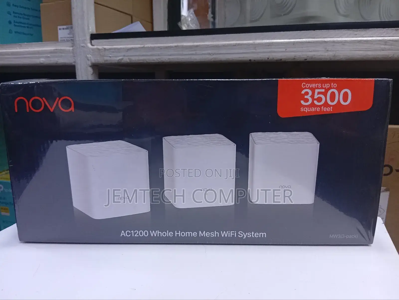 Tenda Nova Dual Band Home Mesh Wifi Sys Mw3-3pk 1200mbps