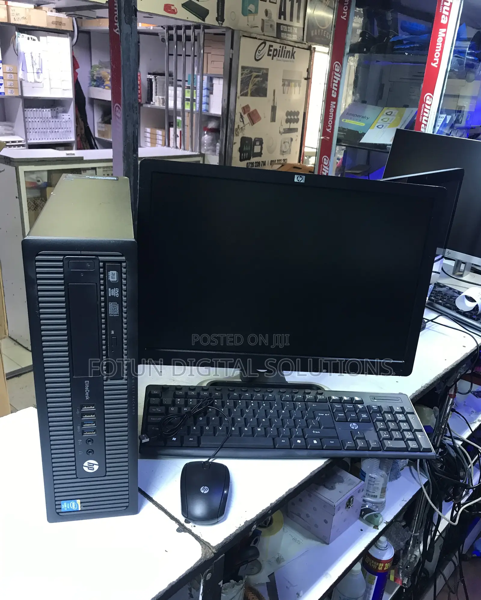 New Desktop Computer HP 4GB Intel Core I5 HDD 500GB