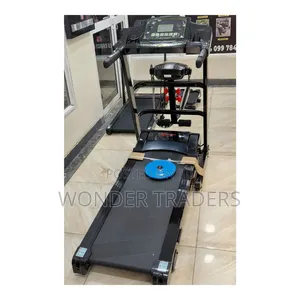Treadmill Comes With 2pcs Neoprine Dumbells 1kg Each, Massage