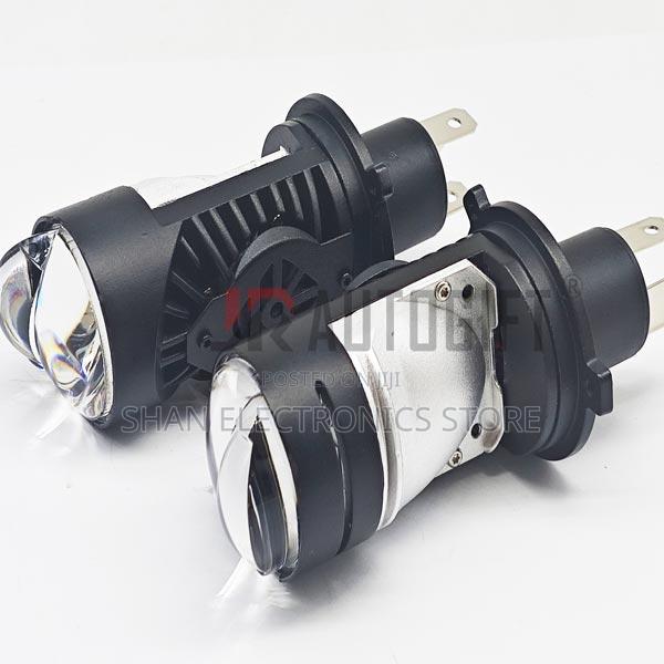 Led Projector Headlight Y1 Max H4 Lens Projector Bulbs Hi/Lo Beamlight