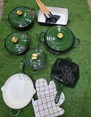 Philippe Richard 12 PCS Enamel Cast Iron Cooking Pots* - thumbnail 2