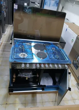 60*90 ,Haier 60*90 4+2 Gas Cooker With Gas Compartment