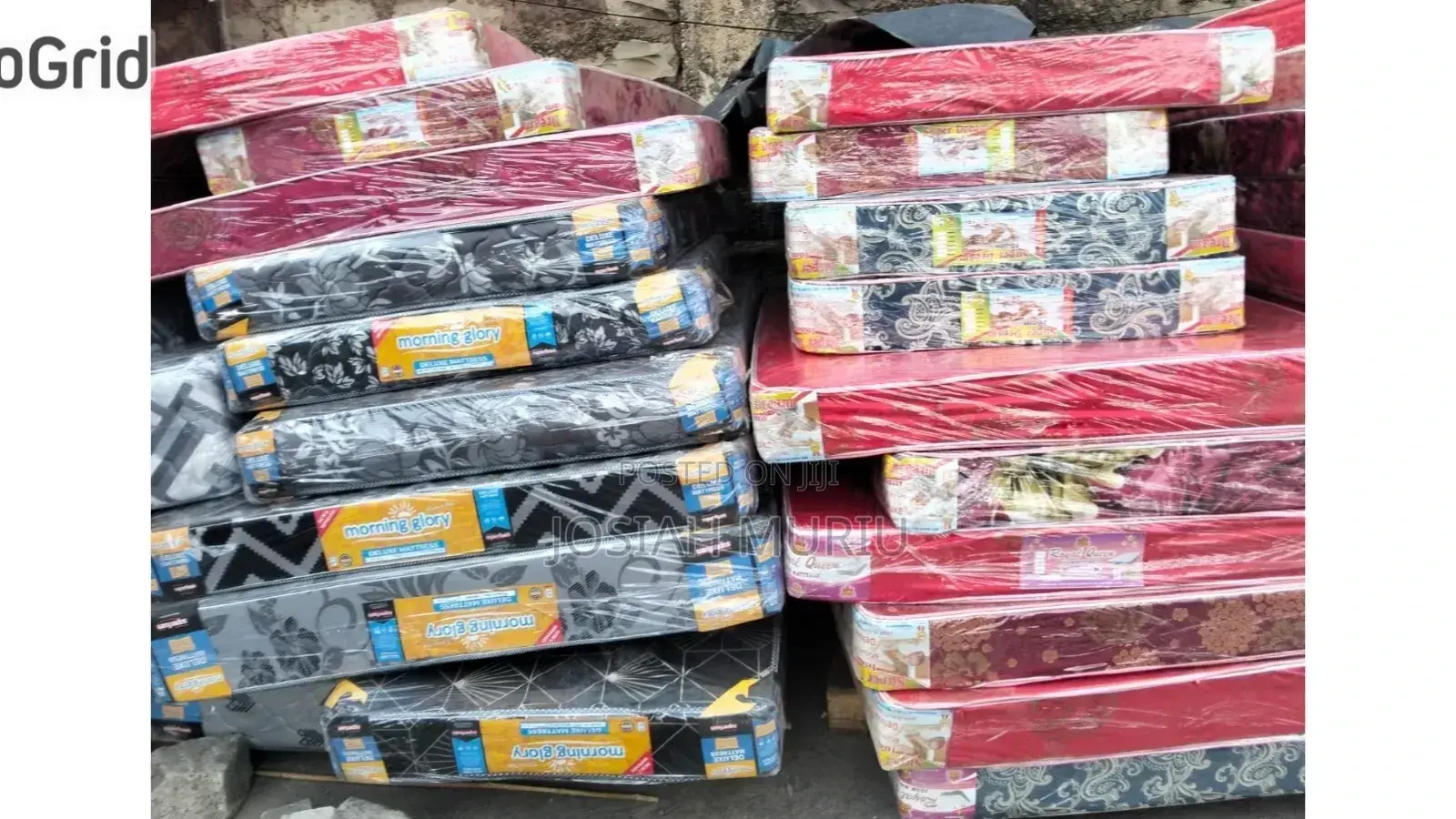 Morning Glory 4ft by 6ft 8inch Medium Density Plain Mattress