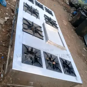 9 Burner Commercial Cooker Combined With a Hot Plate Chapati Griddle