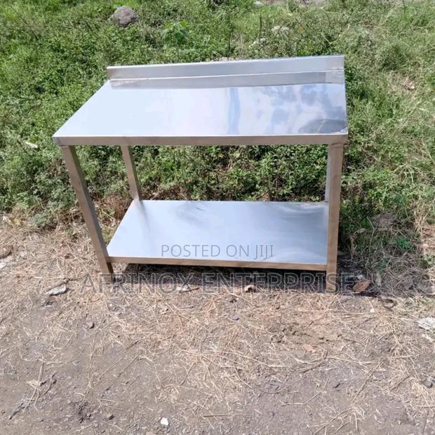 4 by 2 Feets Stainless Steel Working Table - main view