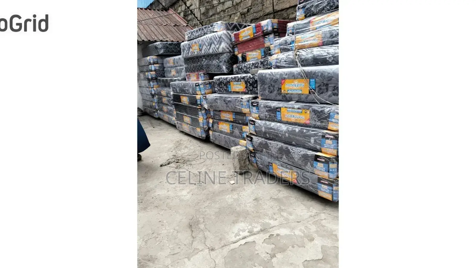 4.5ft×6ft Morning Glory Medium Density Quilted 8inch Mattress