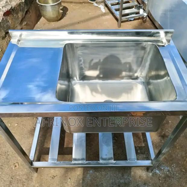 Single Bowl Sink for Restaurant - main view