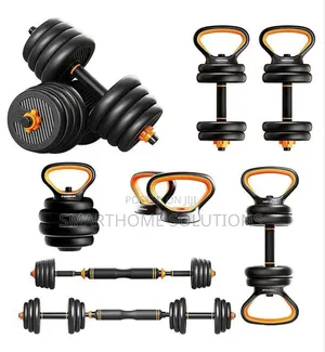 6 In 1 50kgs Multifunctional Adjustable Kettle Bell Weights