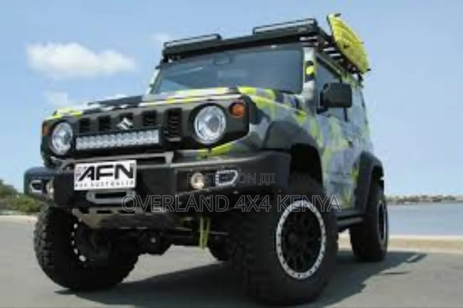 Suzuki Jimny Afn Bullbar New Shape Jimny Made in Portugal Fog Lights