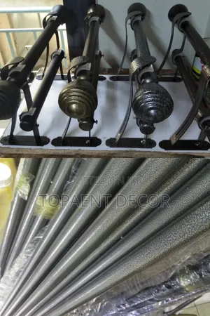 Powder Coated, Heavy Duty , Colorful Curtain Rods