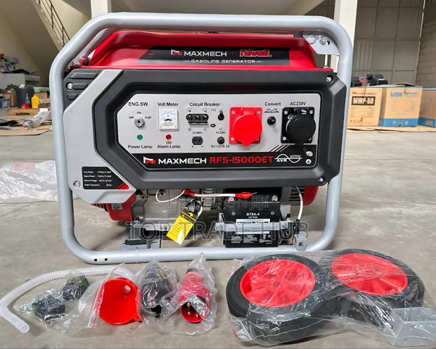 Maxmech Rfs-15000et 12kva(9.5kw) Petrol Generator 3 Phase