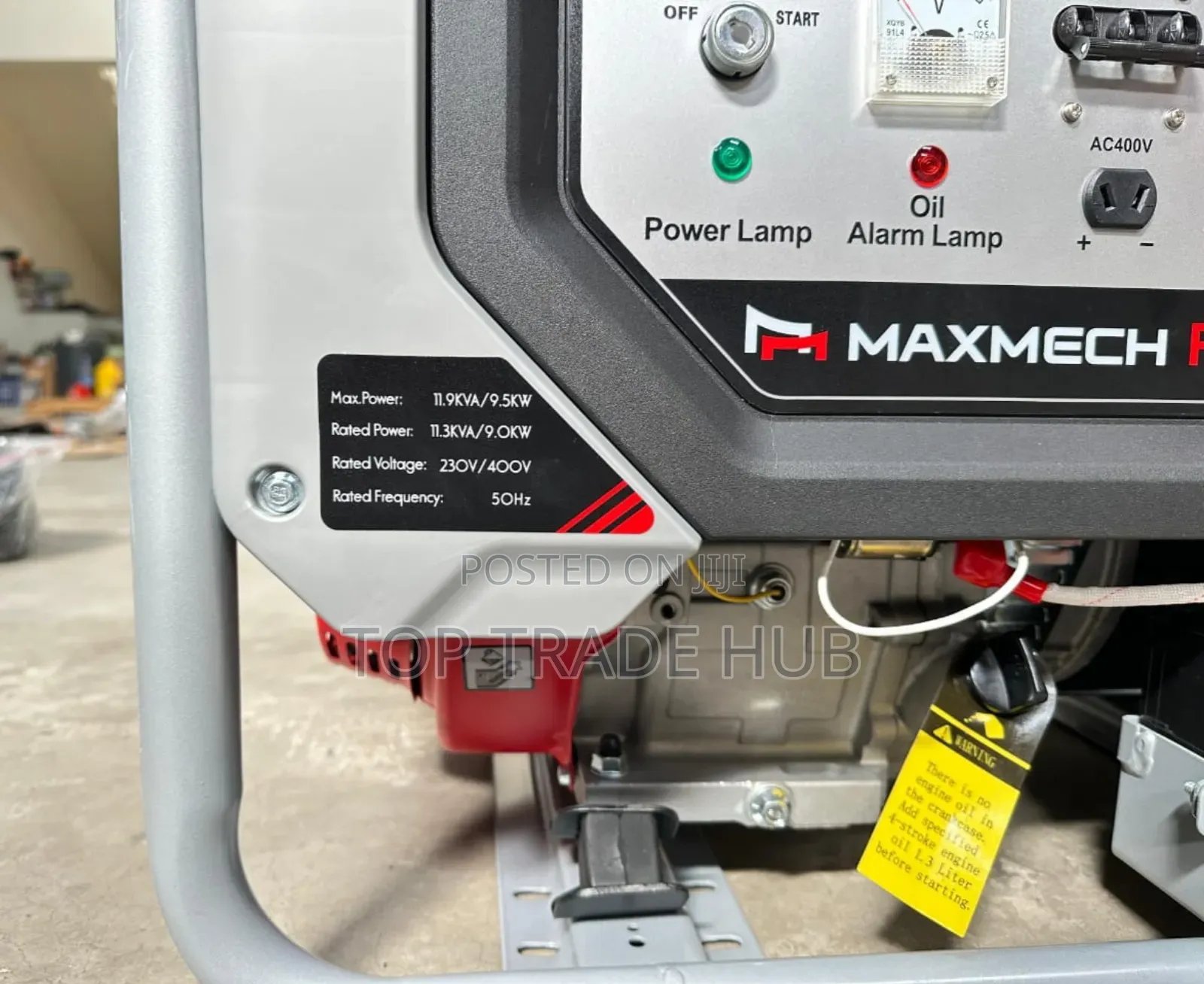 Maxmech Rfs-15000et 12kva(9.5kw) Petrol Generator 3 Phase