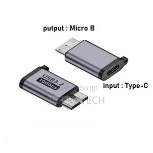 Micro B Usb C 3.0 Male to Type C Female Adapter Type-C Usb3.0 Micro B - thumbnail 2