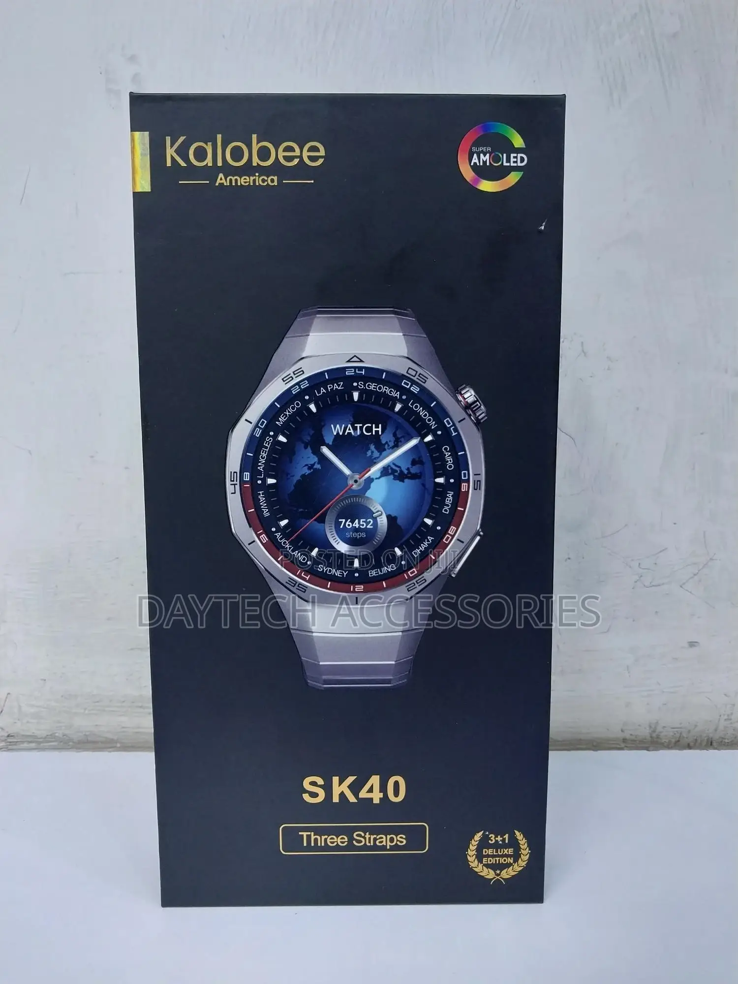 The Kalobee Sk40 Smartwatch.