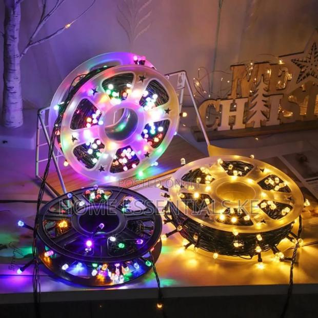 *50m Outdoor Led Black Wire String Fairy Christmas Lights