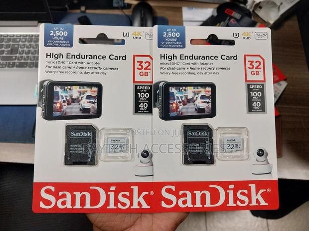 Sandisk 32gb High Endurance Microsd Card for Security / Dash Cam - main view