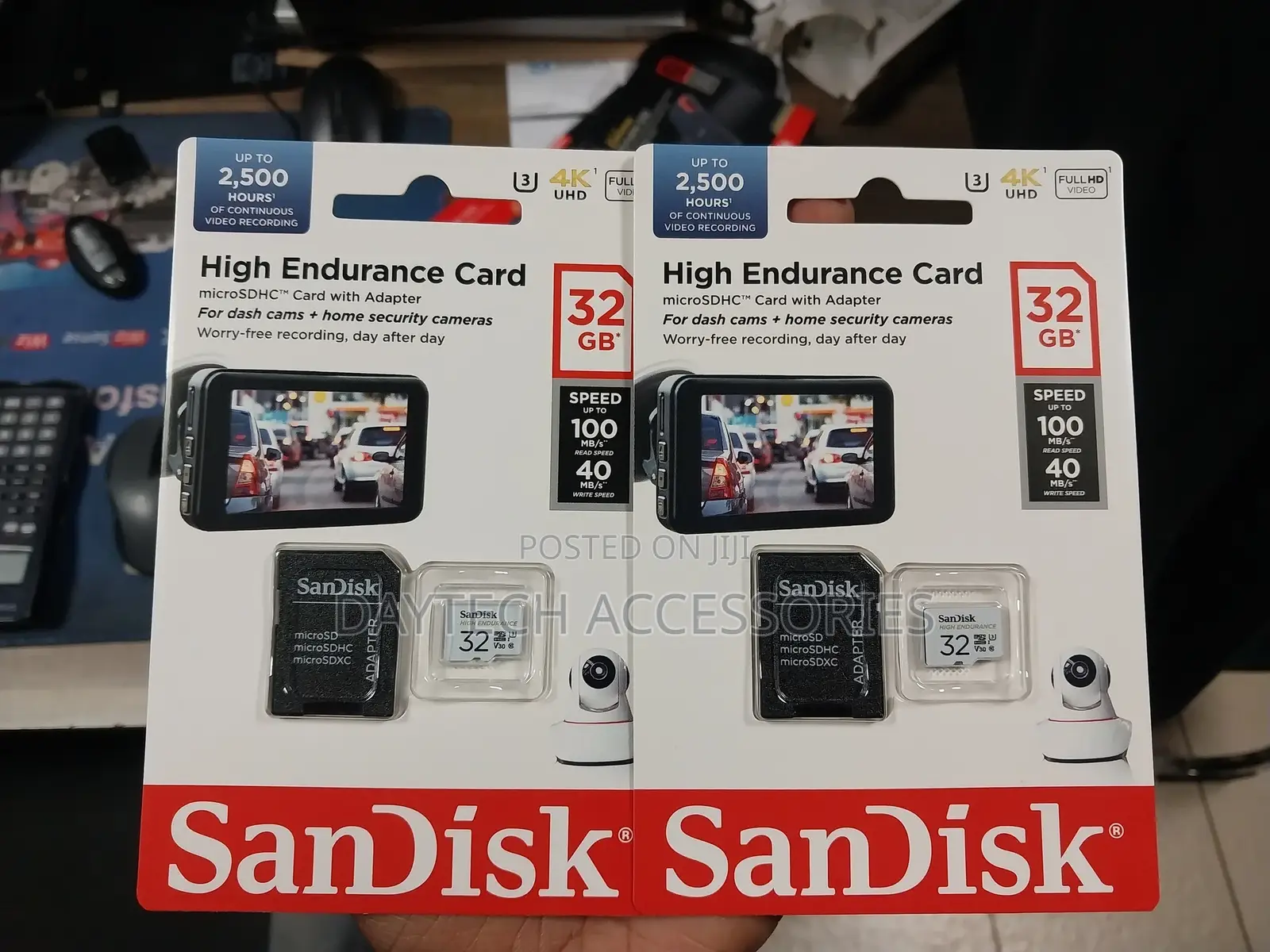 Sandisk 32gb High Endurance Microsd Card for Security / Dash Cam