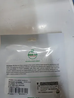 Hybrid Collards Tausi F1 50g