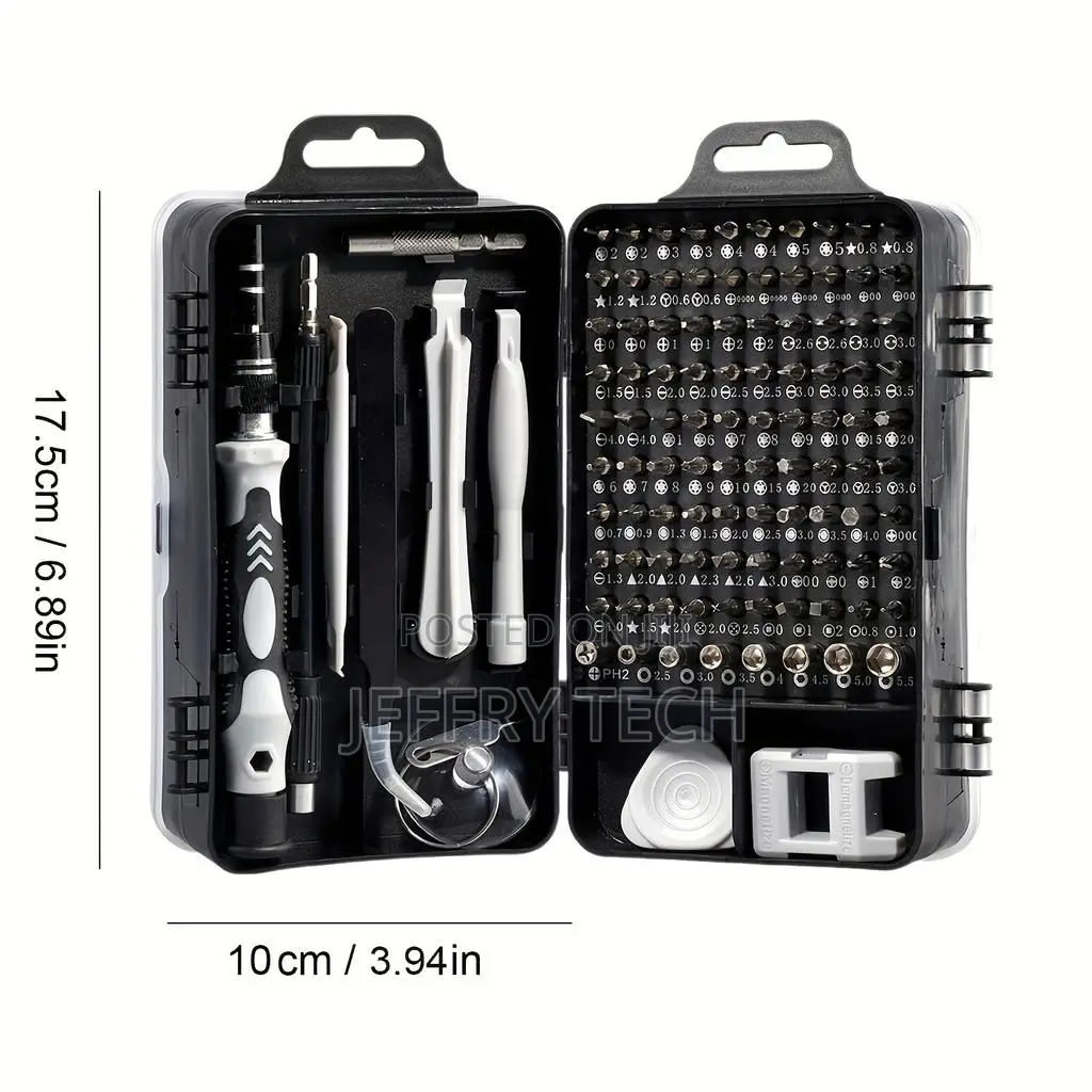 115-in-1 Upgraded Screwdriver Set Strong Magnetic High Hardness Mult