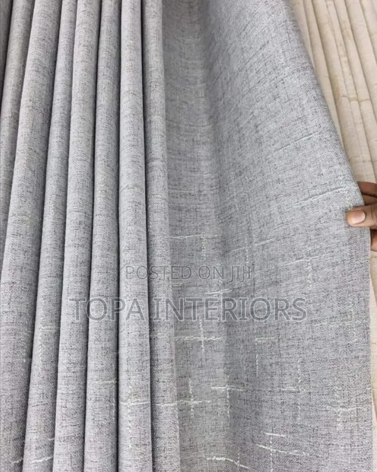 Light Grey Classy Living Room Curtains for House Decoration