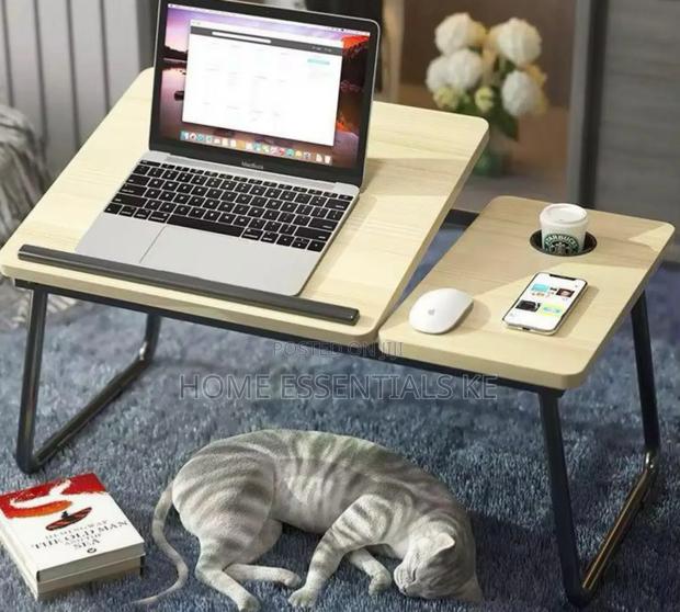 Foldable Adjustable Laptop Stand for Bed and Sofa
