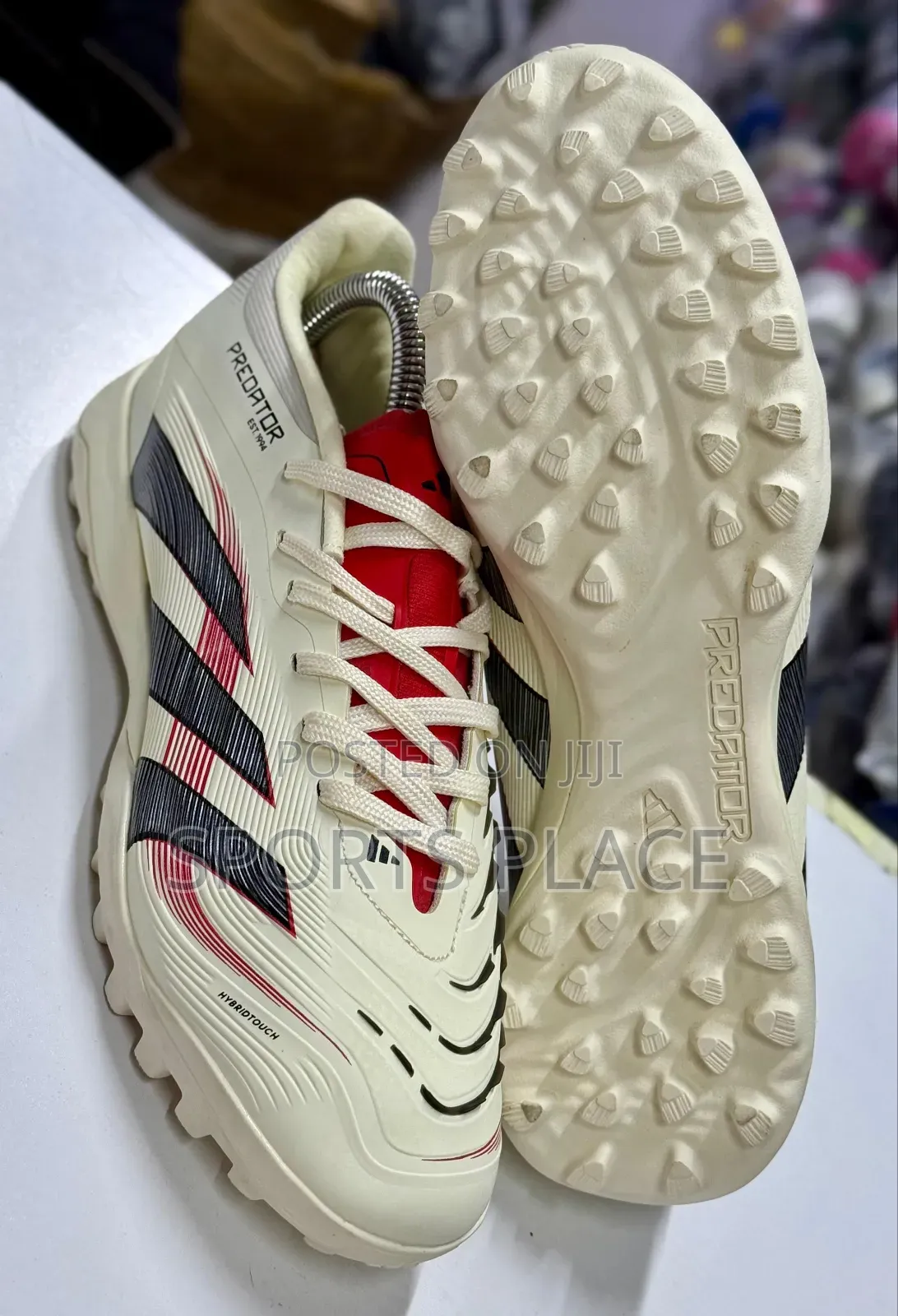 Predator Elite White Artificial Grass Field Football Boots