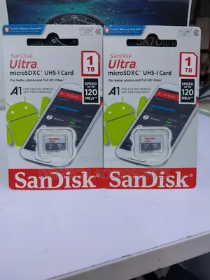 1tb Sandisk Ultra Microsdxc Uhs-I Card.