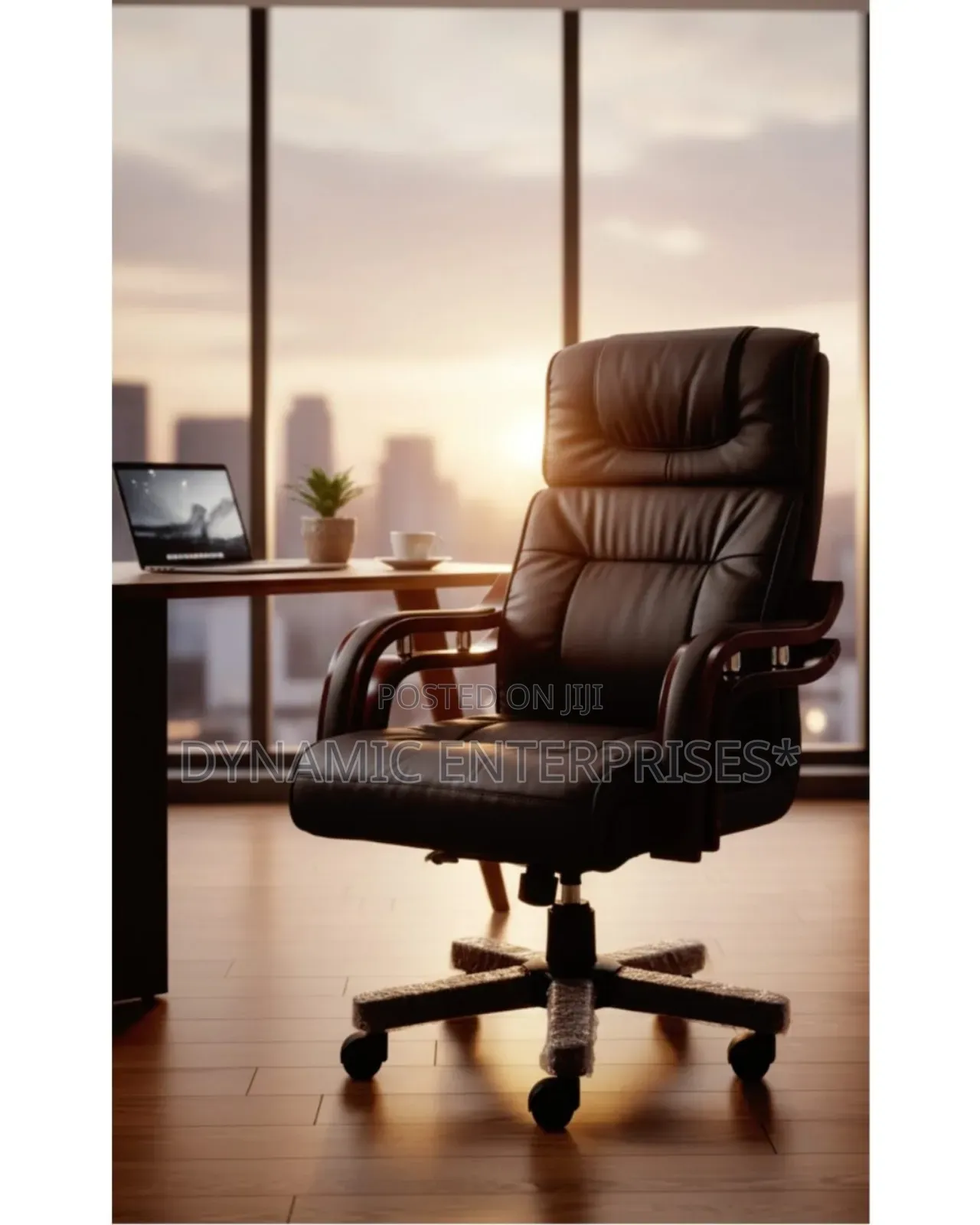 High-Back Executive Leather Office Chair*