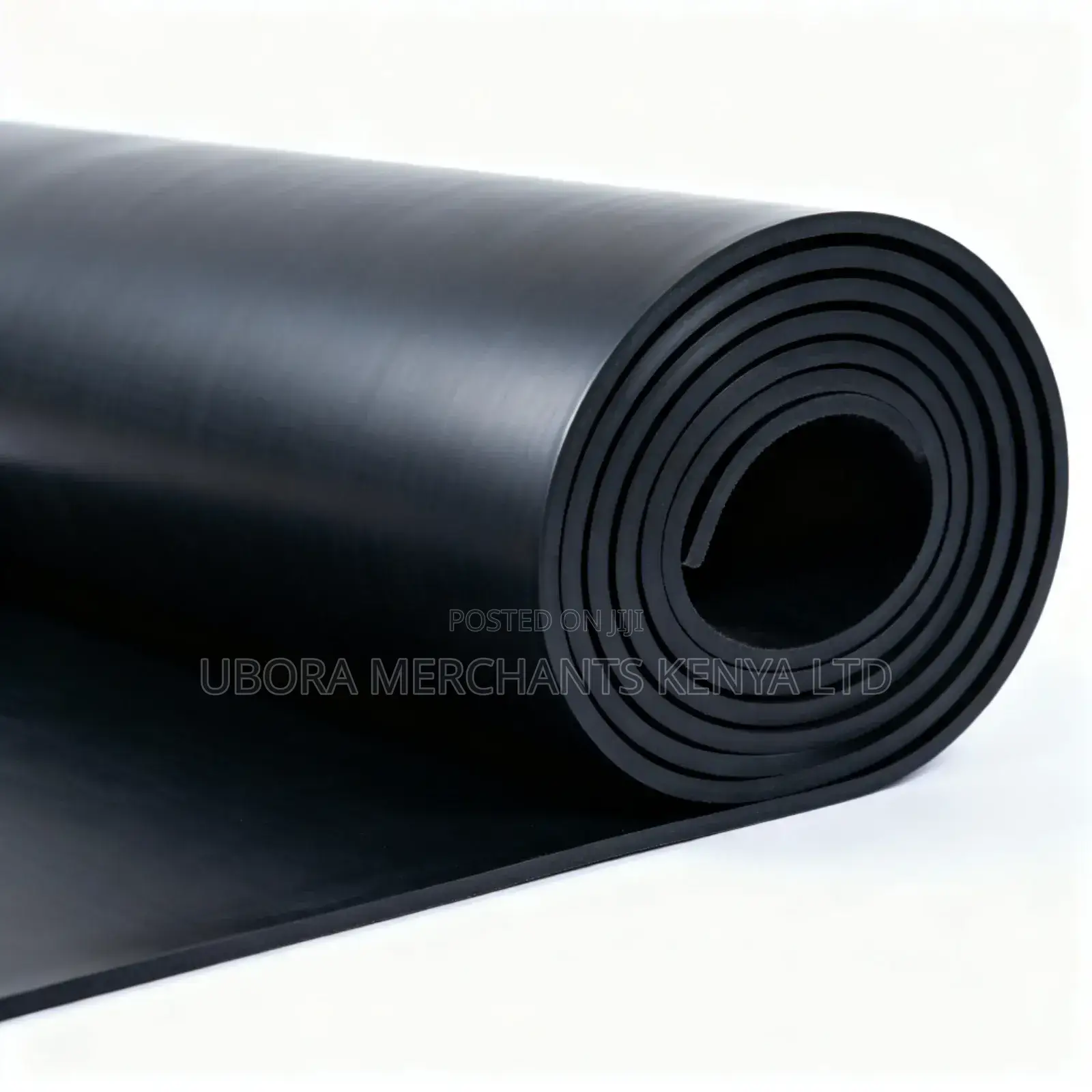 Durable Natural Rubber Sheeting 10mx1.2m, 9mm Thick
