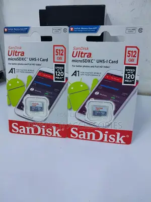 Sandisk Universal 512gb Micro-Sd Ultra 120mb/S Read Speed-Class 10.