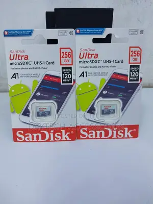 Sandisk Ultra 256gb Micro Sd Card SDXC A1 Uhs-I 120mb/S