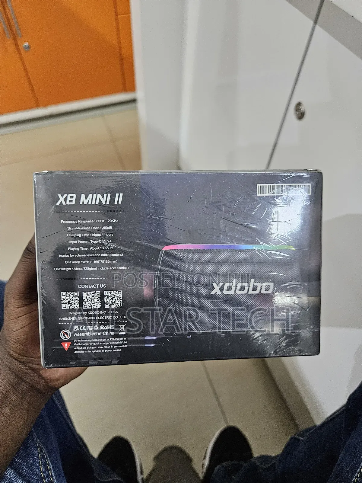 Xdobo X8 Mini Ii 30w Portable Bluetooth Speaker With RGB Lights