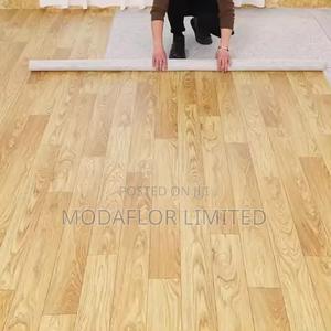 Premium Mkeka Wa Mbao Roll/ Wood Look Vinyl Carpet