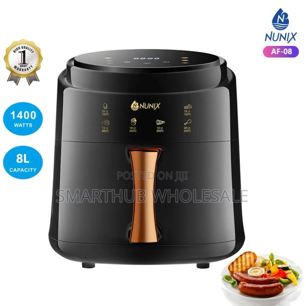 8 Litres Nunix Airfryer - main view