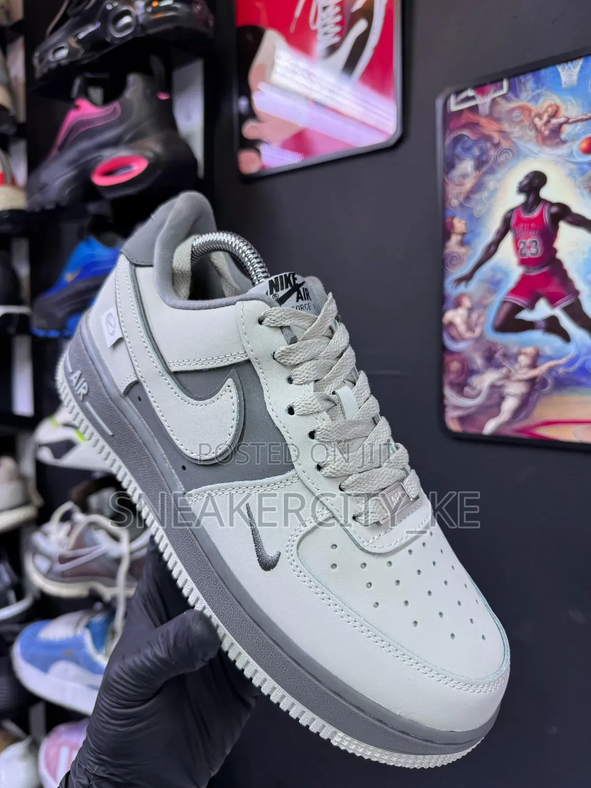 Grey Custom Airforce 1