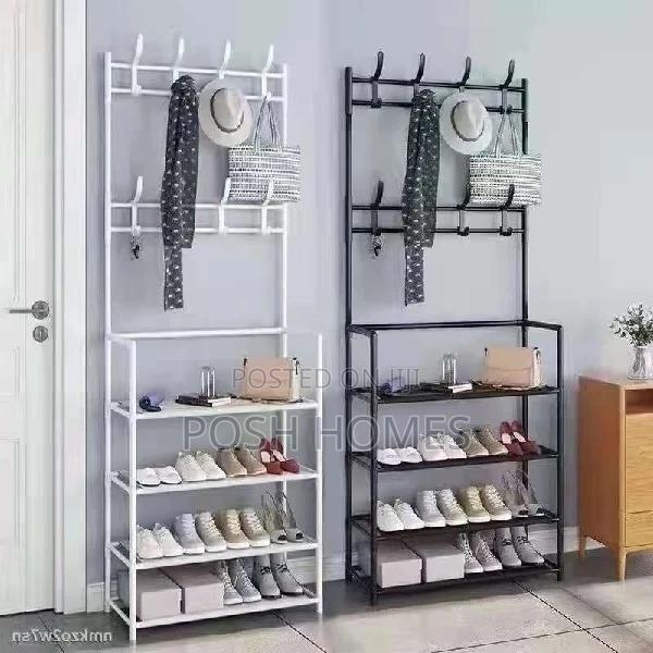 Multi Purpose Shoe Rack and Cloth Organizer
